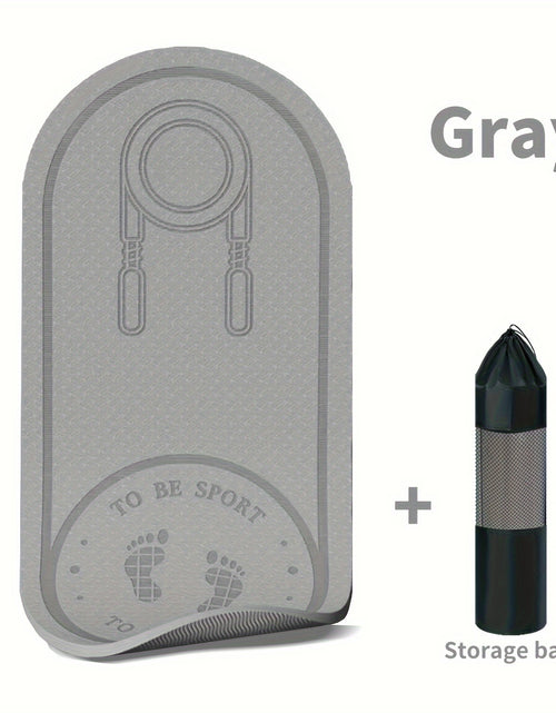 Load image into Gallery viewer, Double-sided Anti-slip Jump Rope Mat: Soft Shock Absorption and Sound Insulation for Home Gym, Fitness, Yoga, and Weight Loss
