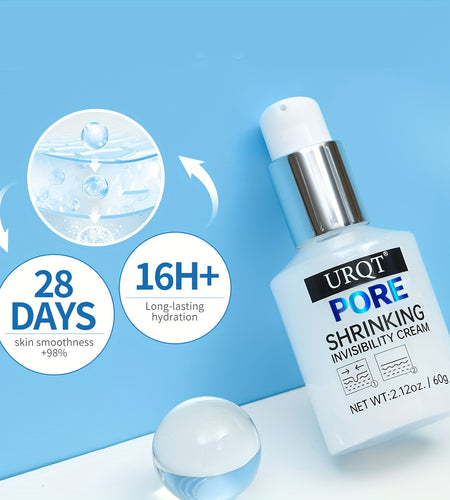 Pore Invisibility Makeup Primer Cream, Hides Pores Makeup Base, 16H+ Moisturization Smooth And Polished Skin, Soothing Skin Makeup Primer