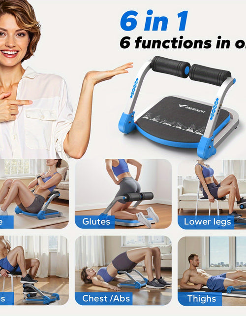 Load image into Gallery viewer, Multifunctional abdominal trainer, core strength, waist slimming, abdominal fitness home exercise equipment, home abdominal muscle training and abdominal loss fitness equipment
