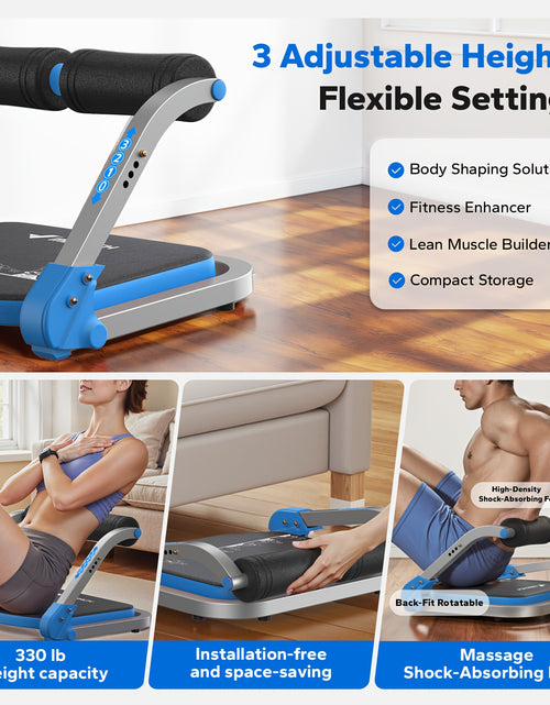 Load image into Gallery viewer, Multifunctional abdominal trainer, core strength, waist slimming, abdominal fitness home exercise equipment, home abdominal muscle training and abdominal loss fitness equipment
