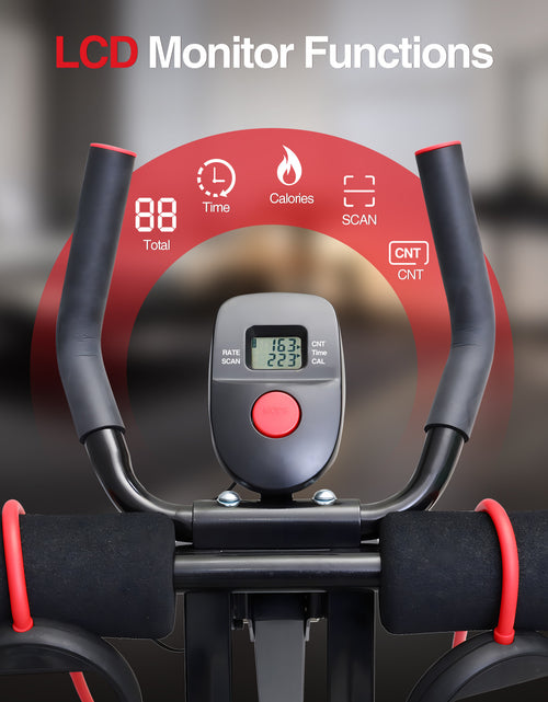 Load image into Gallery viewer, 440 Lbs Ab Workout Weight Capacity Equipment, Ab Machine For Home Gym, Foldable Core &amp; Abdominal Exercise Machine, Adjustable Ab Machine Full Body Workout Exercise Fitness Equipment Adjustable Height With Resistance Bands, Du
