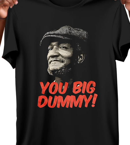 You Big Dummy Funny TV Humor Men'S T-Shirt Design Print Men'S T-Shirt, Summer Round Neck Short Sleeve T-Shirt, Soft Breathable Neck Cotton T-Shirt XXL, Plus Size