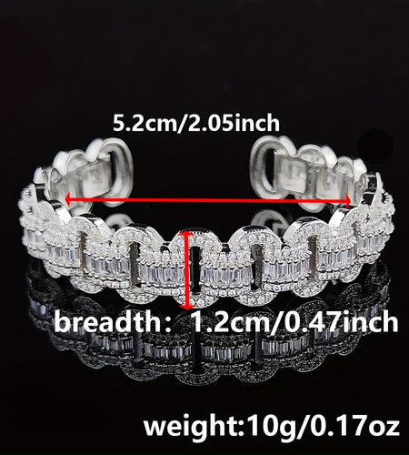 Luxury Open Cuff Luxury Copper  Bracelet | Elegant Simple Style, Versatile for Daily Wear & Special Occasions