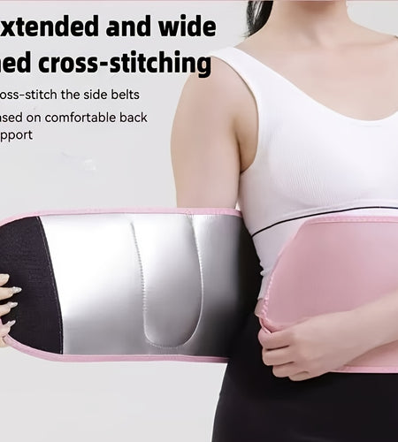 Slimming Sweat Belt Fitness Waist Belt Support for Abdominal Exercise Training to Lose Weight, for Men And Women 5x Sweat, for Fitness