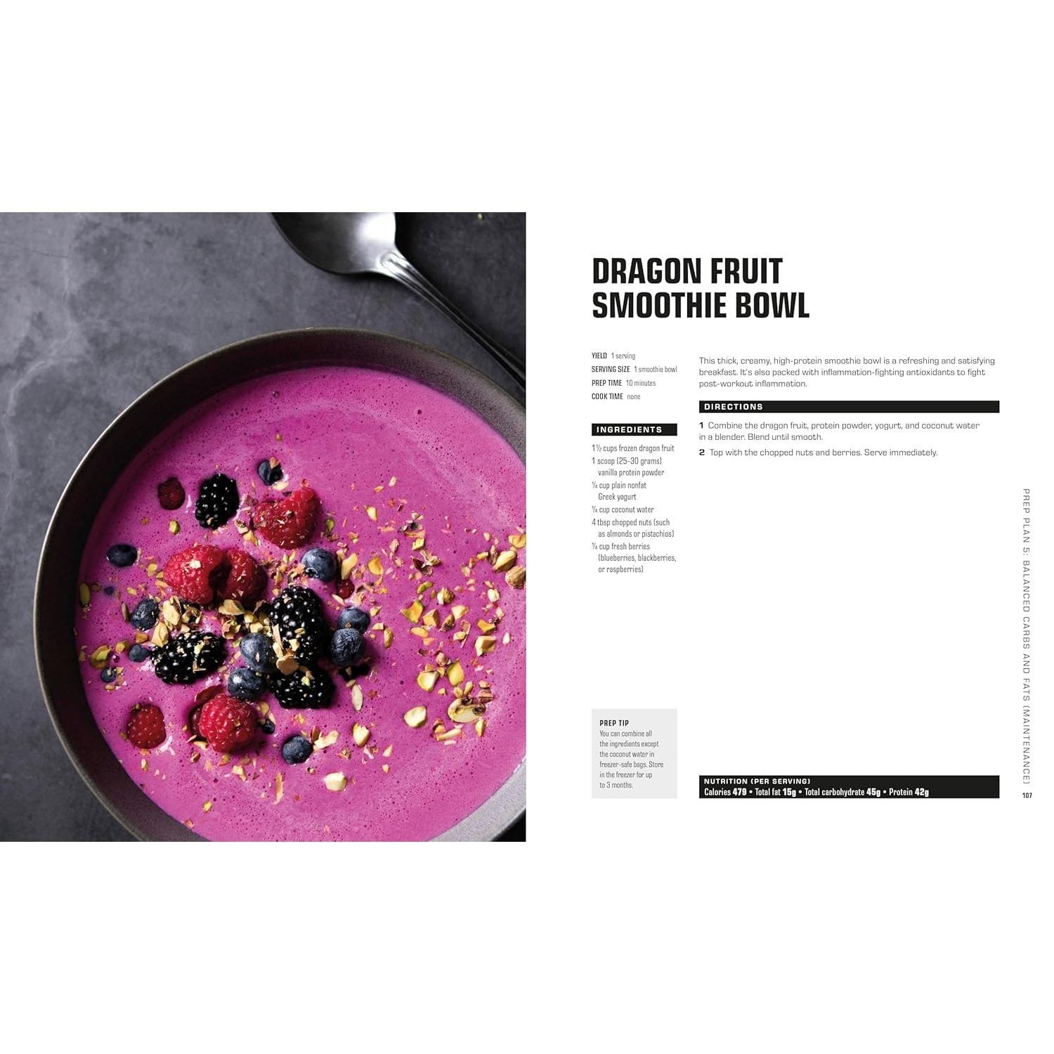 The Bodybuilder's Meal Prep Cookbook: 64 Make-Ahead Recipes and 8 Macro-Friendly Meal Plans (The Bodybuilder's Kitchen) Spiral-bound Book