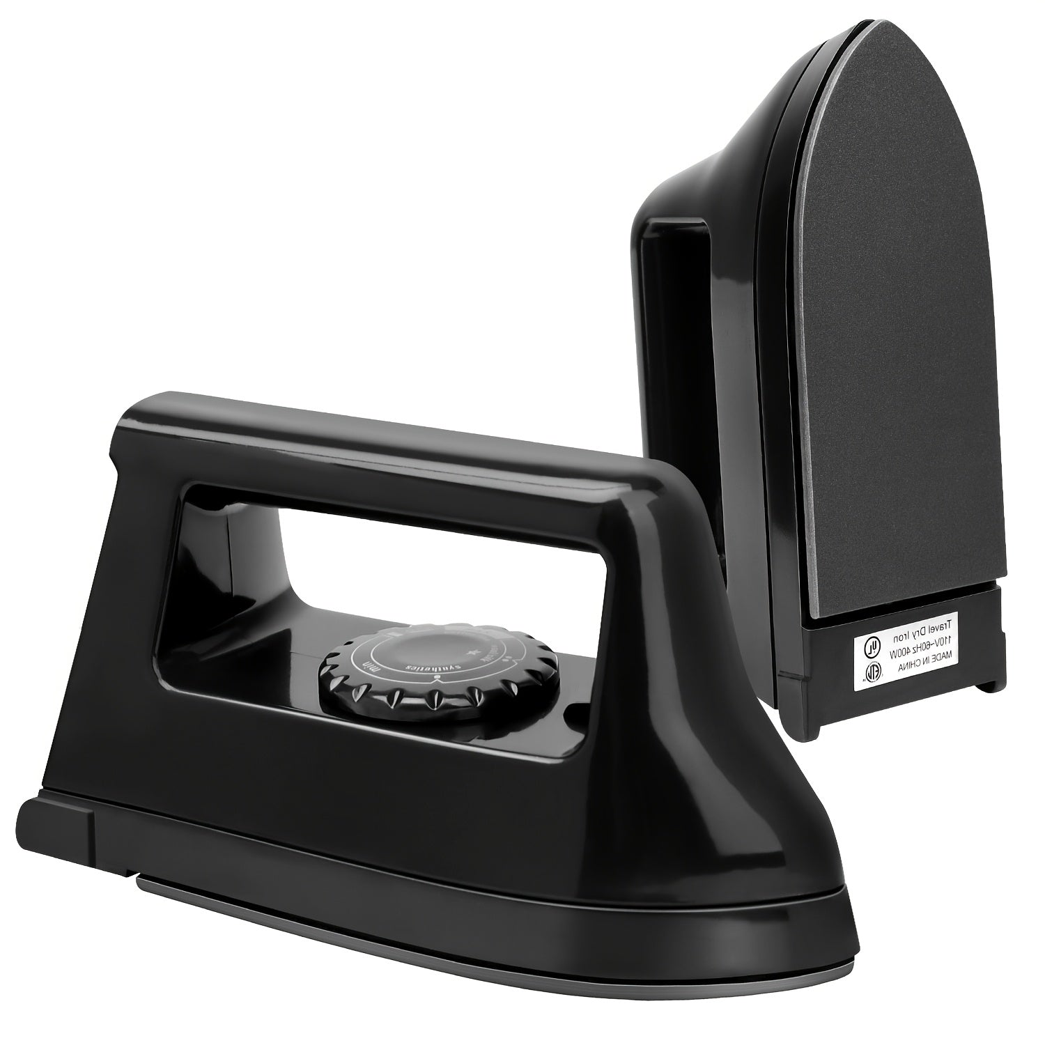 [Portable Mini Iron Heat Press] Mini 1pc Craft Iron Heat Press - 400W Portable Iron with Charging Base - Ideal for DIY T-Shirts, Shoes, Bags & Vinyl Projects
