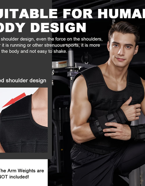 Load image into Gallery viewer, Adjustable weighted vest/weighted leggings, running, jogging fitness weight equipment/adjustable weighted ankle strap steel block

