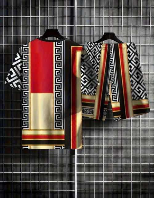 Load image into Gallery viewer, Men&#39;s Comfortable Sports Suit - 3D Digital Print, Breathable, Casual Wear
