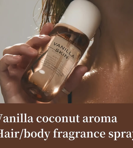 Vanilla Coconut Hair And Body Perfume Spray, Vanilla And Coconut Fragrance, Fresh Fragrance, Very Suitable for Dating And Parties, Alcohol Free Perfume, 1.7oz Perfume,
