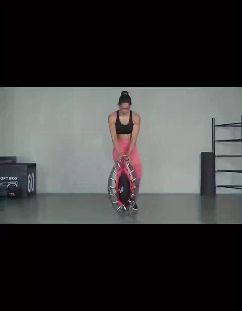 Load image into Gallery viewer, Mini Trampoline 450/550 LBS Foldable with Bungees - 40&quot; U-Shaped Adjustable Foam Handle - Stable &amp; Quiet Exercise Rebounder for Adults - Indoor/Outdoor Workout - Black - Trampoline for Exercise
