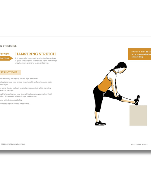 Load image into Gallery viewer, Strength Training Over 40 Years Old Training Guide : A 6-Week Program to Build Muscle and Agility (Spiral Bound Book)
