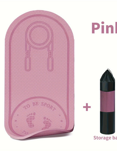 Load image into Gallery viewer, Double-sided Anti-slip Jump Rope Mat: Soft Shock Absorption and Sound Insulation for Home Gym, Fitness, Yoga, and Weight Loss
