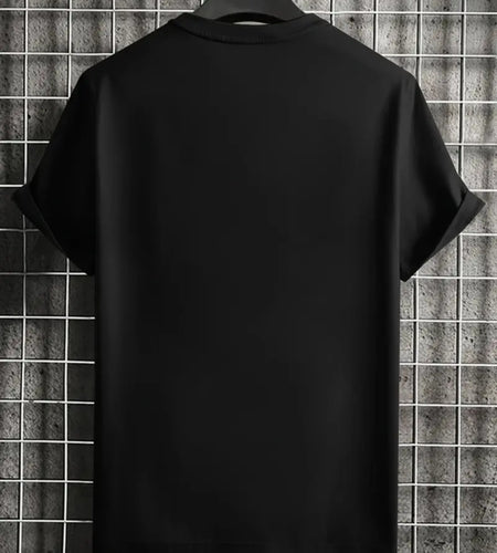 Humorous Stick Figure Sitting On You Men's T-shirt Black S-3XL