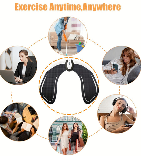EMS Buttocks Trainer, Suitable For Buttocks, Shaping A Charming Figure, Effectively Exercising And Massaging Buttocks Muscles, With Replacement Gel Patch