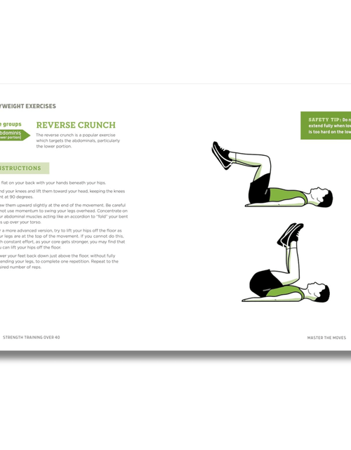 Load image into Gallery viewer, Strength Training Over 40 Years Old Training Guide : A 6-Week Program to Build Muscle and Agility (Spiral Bound Book)

