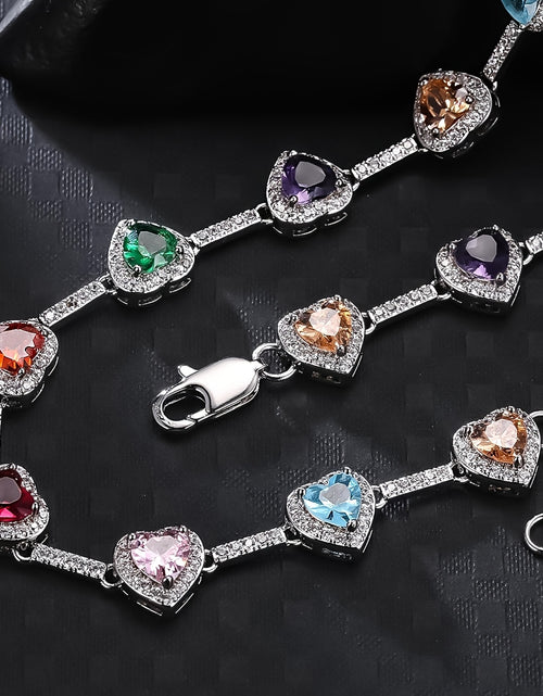 Load image into Gallery viewer, Unique Heart Shaped Stylish 10MM Love Necklace Multi Colors
