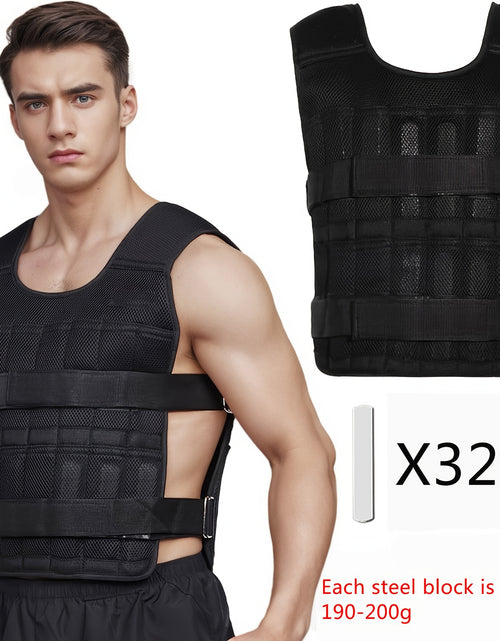 Load image into Gallery viewer, Adjustable weighted vest/weighted leggings, running, jogging fitness weight equipment/adjustable weighted ankle strap steel block
