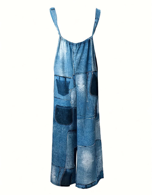 Load image into Gallery viewer, Women&#39;s Backless Gradient Wide Leg Jumpsuit
