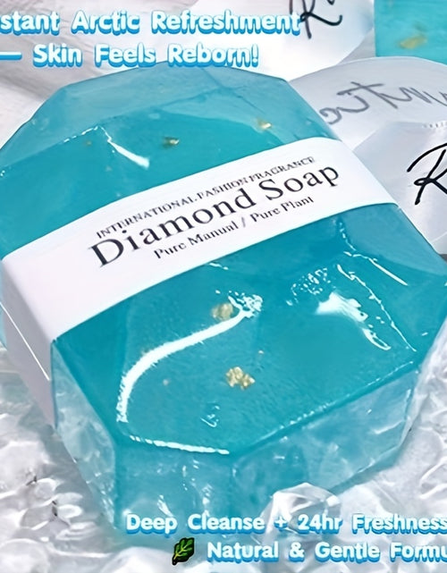 Load image into Gallery viewer, Summer Refresh Ice Skin Soap &amp; Hydration Bar Soap With Coconut Oil, 3.35 Oz Per Box Natural Vegan Cleanser For Oily Skin, Hypoallergenic &amp; Cruelty-Free Body Care Essential
