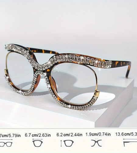 Rhinestone Oversized Reading Glasses Fashion Reading Glasses
