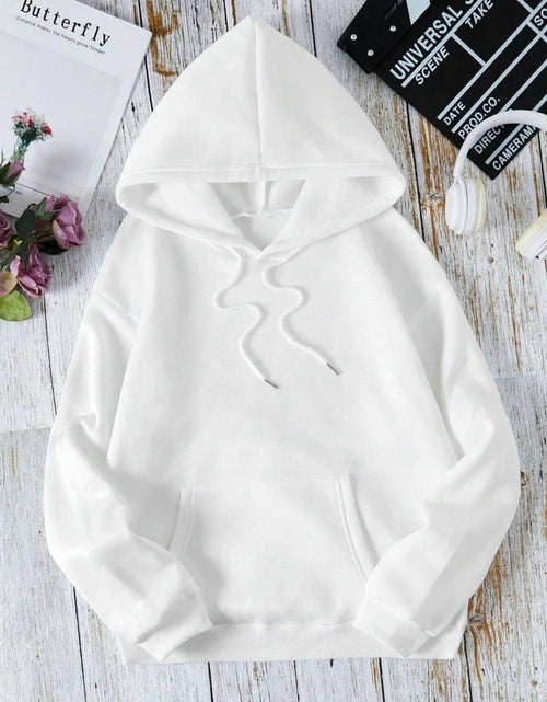Load image into Gallery viewer, Men Casual Street Style Hoodie - &quot;Who Cares? Get Some Money&quot; Graphic, Loose Fit, Long Sleeve, Polyester, Machine Washable - Perfect for Spring/ Fall, Oversized Hoodie
