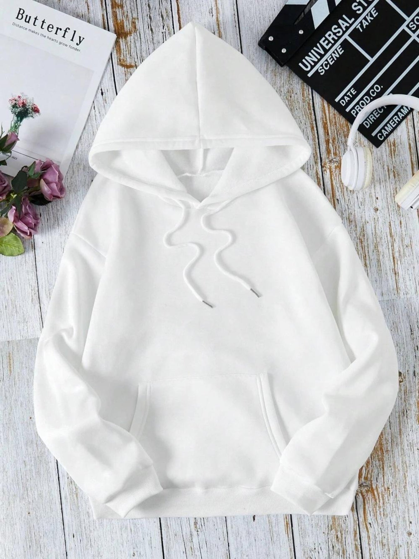 Men Casual Street Style Hoodie - "Who Cares? Get Some Money" Graphic, Loose Fit, Long Sleeve, Polyester, Machine Washable - Perfect for Spring/ Fall, Oversized Hoodie
