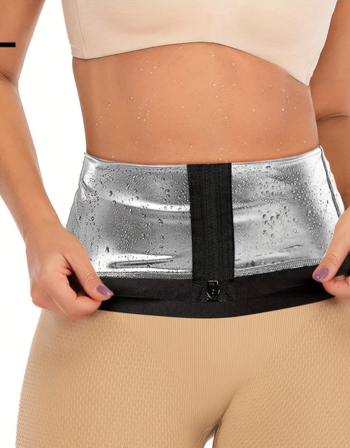 Load image into Gallery viewer, Women&#39;s Waist Trainer Shaper Sauna Sweat Belt Waist Trimmer
