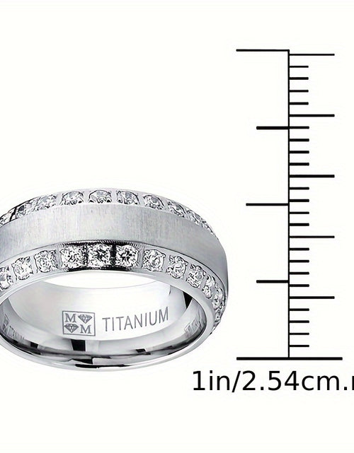 Load image into Gallery viewer, Elegant Zinc Alloy Ring for Men 925 Silver Plated Wedding &amp; Engagement Ring Daily Wear Fashion Jewelry, Great Price
