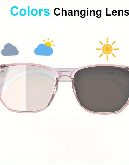 Load image into Gallery viewer, Smart Audio Glasses for Women - Blue Light Blocking, Magnetic Charging, Voice Assistant, 5.4 Wireless Audio &amp; Mic, Remote Photography, Open Headphone Design, PC Lenses &amp; TR Frame - Perfect for Gaming, Work, Music &amp; Video Call
