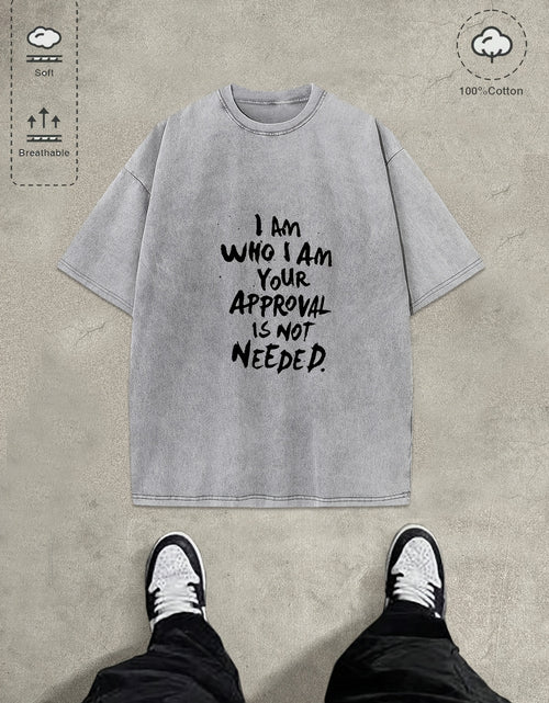 Load image into Gallery viewer, Washed Cotton Batik T-shirt High-quality Thickened Washed Cotton 220g Batik Washed Off-shoulder Short Sleeves Young Men&#39;s Pattern Printed Casual T-shirt
