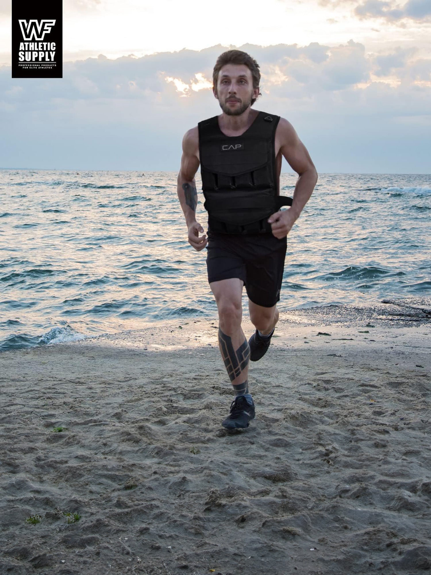 40 LB Adjustable Weighted Vest for Strength Training, Workout and Running, Body Weight Vest for Men and Women, Weighted Jacket, Removable Weight Included, Regular Length