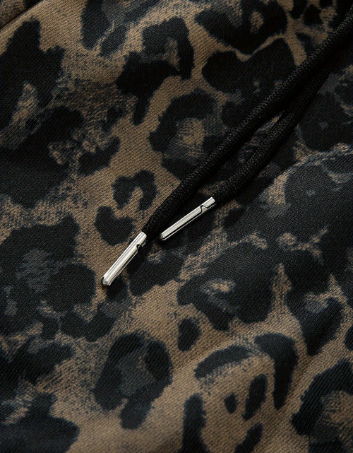 Load image into Gallery viewer, [Leopard Print, Sweatpants] Bold Graphic, Leopard Print Sweatpants - Men Jungle Joggers with Drawstring Waist, All-Season Casual Pants for Everyday &amp; Formal Outfits - Streetwear Essentials
