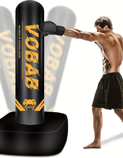 Load image into Gallery viewer, 70&quot; Heavy Punching Bag With Stand For Adults, Freestanding Boxing Bag For Men Women MMA Thai Fitness Karate Muay Beginners
