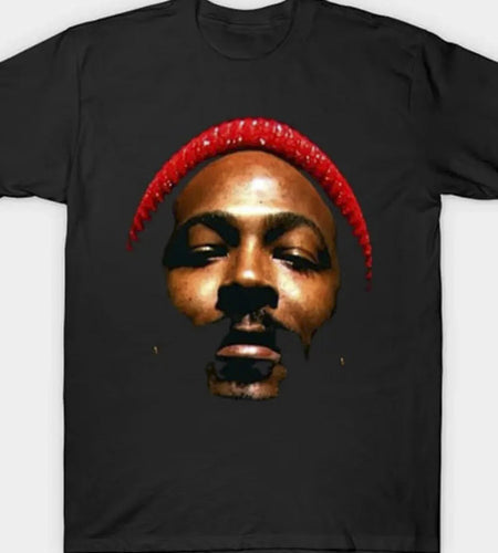 100% Cotton, Pattern Printed T-Shirt,  Men T-Shirt, Round Neck Pure Cotton Short Sleeved T-Shirt