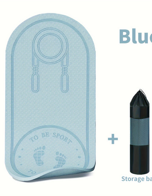 Load image into Gallery viewer, Double-sided Anti-slip Jump Rope Mat: Soft Shock Absorption and Sound Insulation for Home Gym, Fitness, Yoga, and Weight Loss
