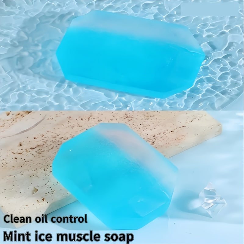 Summer Refresh Ice Skin Soap & Hydration Bar Soap With Coconut Oil, 3.35 Oz Per Box Natural Vegan Cleanser For Oily Skin, Hypoallergenic & Cruelty-Free Body Care Essential