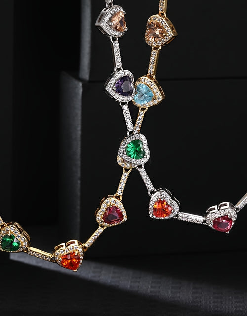 Load image into Gallery viewer, Unique Heart Shaped Stylish 10MM Love Necklace Multi Colors
