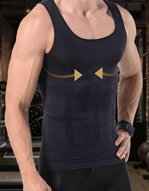 Load image into Gallery viewer, 3pcs Compression Shirts For Men | Shapewear Body Shaper Waist Trainer Vest Workout Tank Tops Abdomen Undershirts | All Season Wear
