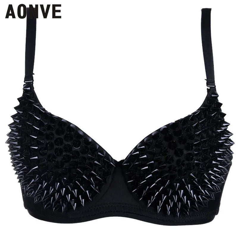 Sexy Lingerie Sexy Women's Rhinestone Cover Bra Top Gold/Silver Plunge Wire Free Bra Fashion Sequined Cover top