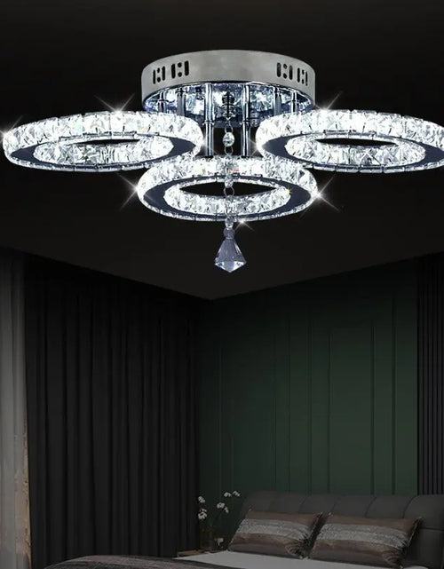 Load image into Gallery viewer, Modern Crystal Led Ceiling Light Nordic Chandelier Living Room Decor Indoor Pandent Lamp Bedroom Fixture Hotel Luxury Luminaire
