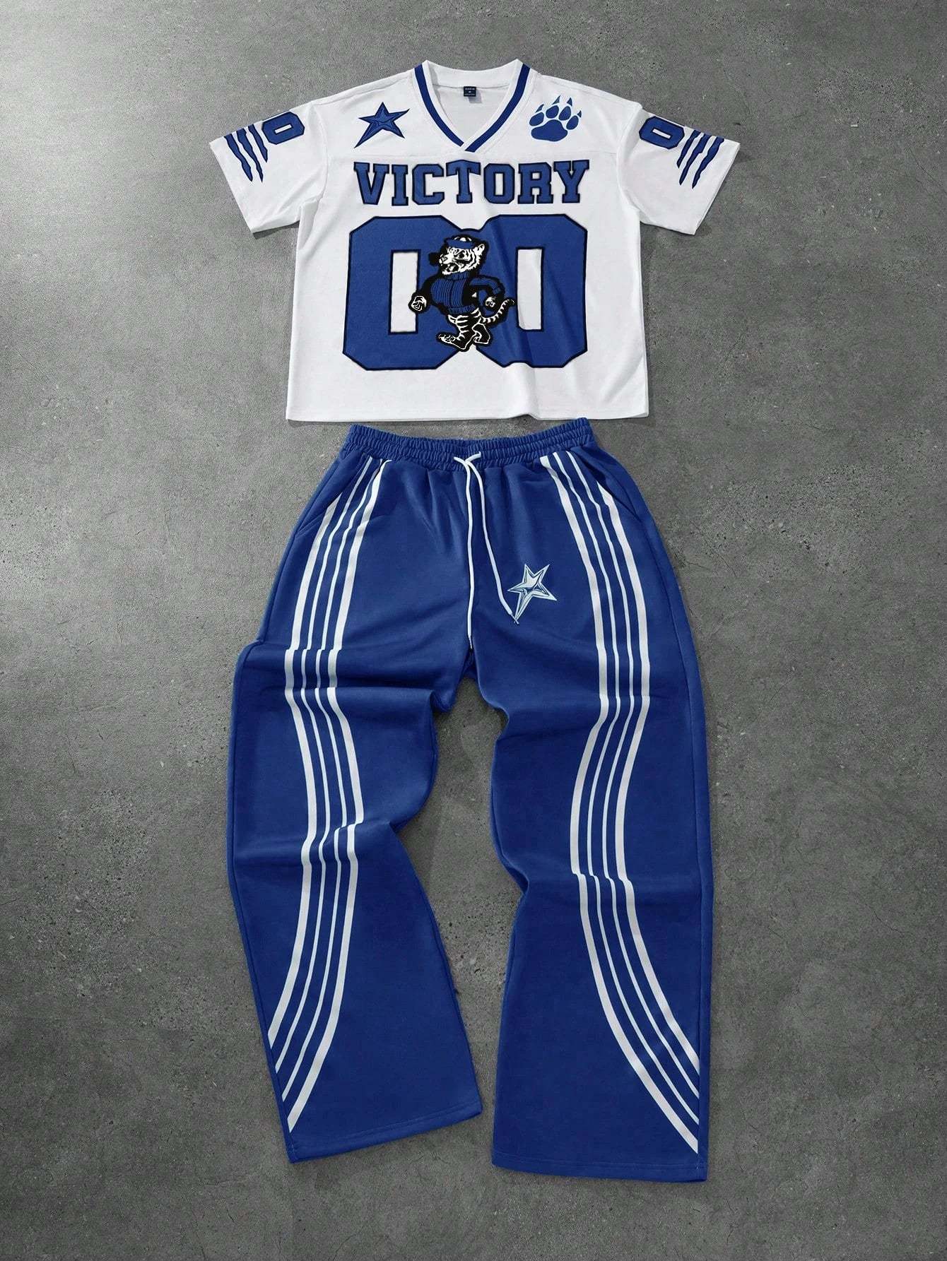 2026 Summer Men's Short Sleeved Pants 2-Piece Set With Letter Printing Casual Set