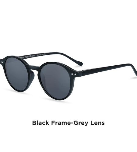 Retro Polarized round Sunglasses UV400 Protection Unisex Vintage Style Casual Fashion Eyewear for Men And Women