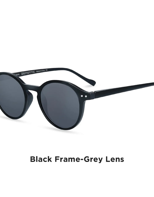 Load image into Gallery viewer, Retro Polarized round Sunglasses UV400 Protection Unisex Vintage Style Casual Fashion Eyewear for Men And Women
