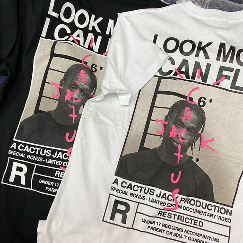 2025 LOOK MOM I CAN FLY T Shirt Men