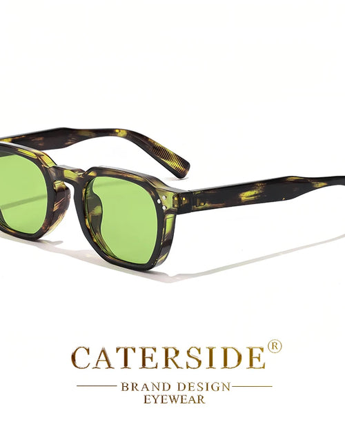 Load image into Gallery viewer, Retro Square Sunglasses UV400 Polarized Men Women Fashion Sun Glasses

