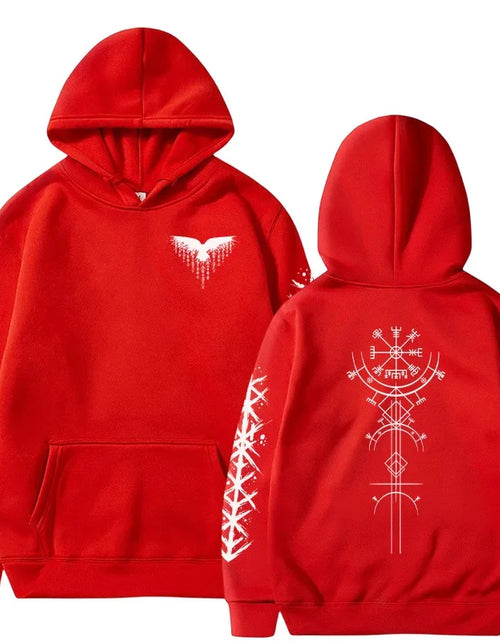 Load image into Gallery viewer, Men's Hoodie High Grade Ancient Viking Rune Pattern Sweatshirt Male
