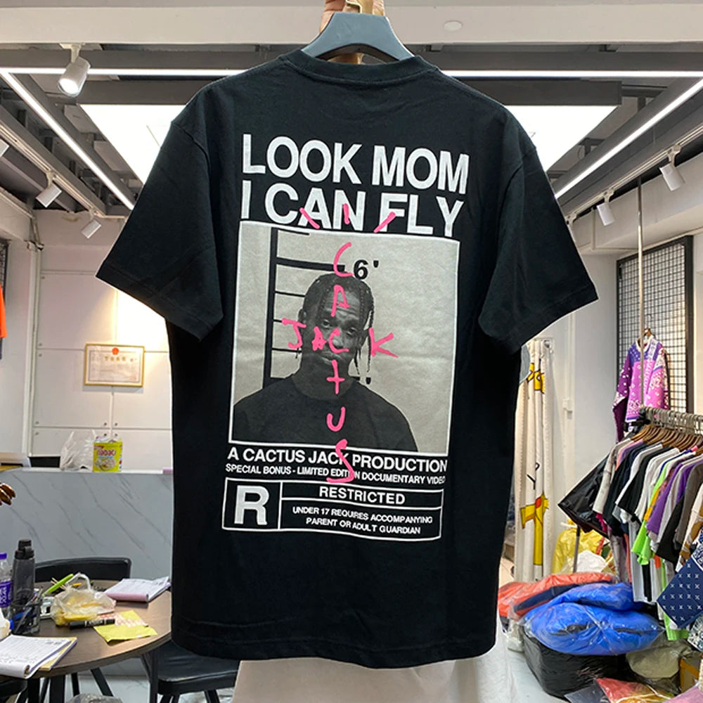 2025 LOOK MOM I CAN FLY T Shirt Men