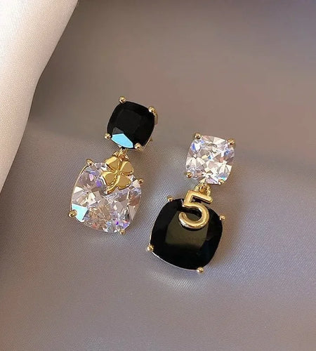 Luxury Quality Jewelry Delicate Pendant Earrings for Women Luxury Stainless Steel Jewelry Dangle Earrings for Women