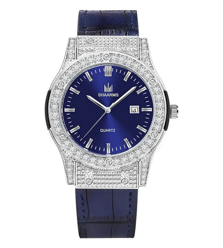 Men Watch  Luxury Waterproof Fashion Genuine Leather