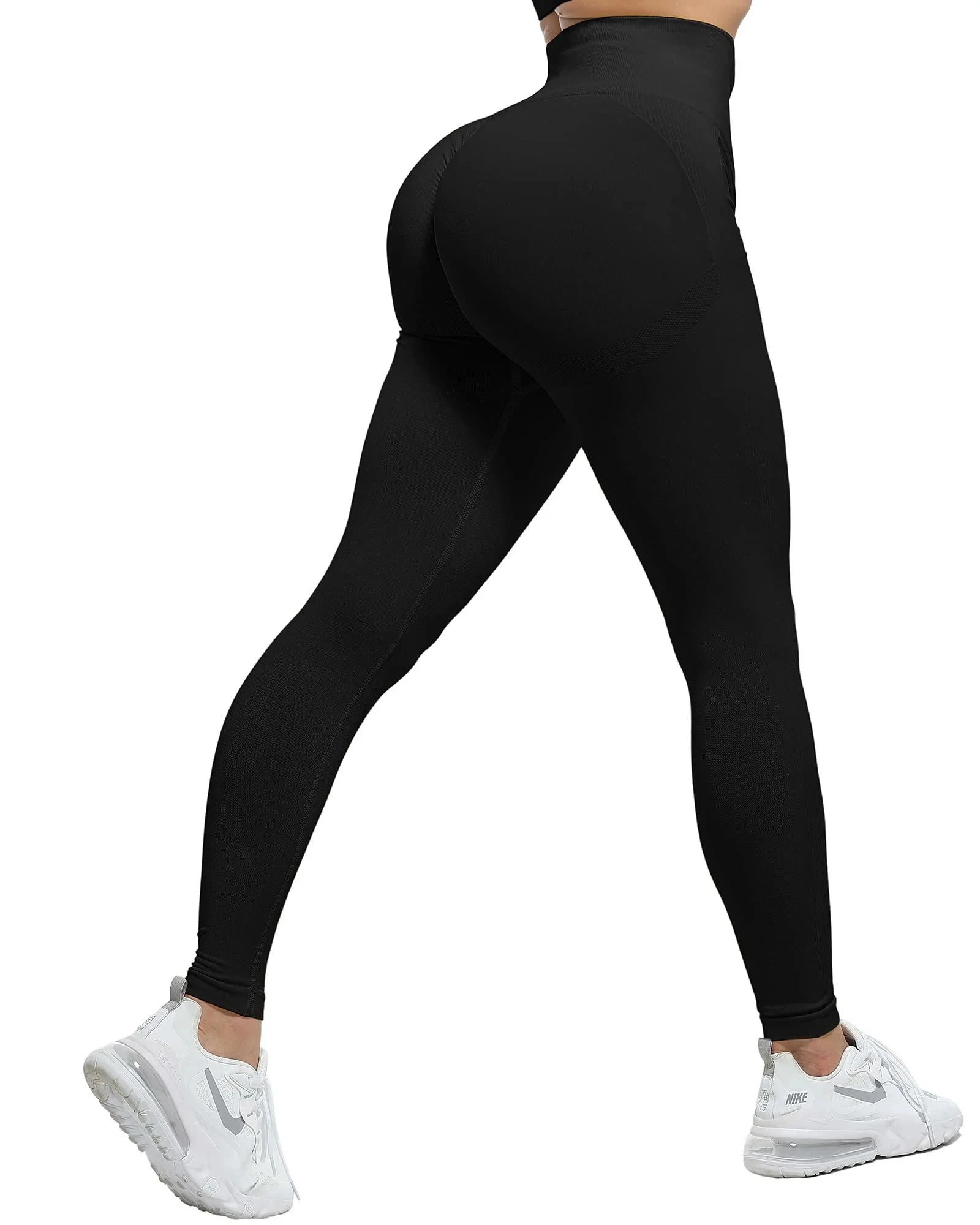 Butt Lifting Workout Leggings for Women, Scrunch Butt Gym Seamless Booty Tight